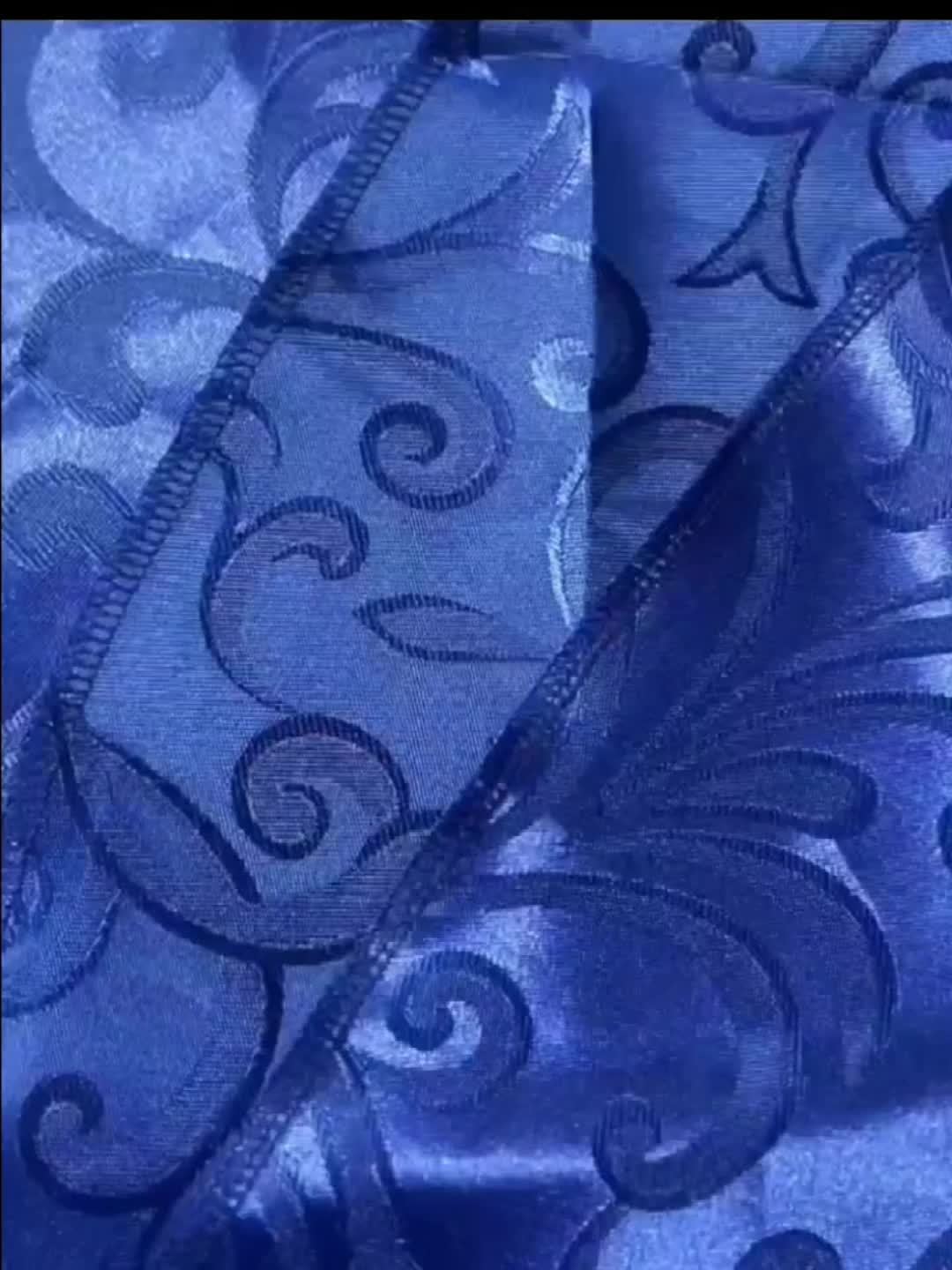 1pc Elegant Moroccan Jacquard Tablecloth - Polyester Satin Fabric, Vibrant Orange & Mint Green Rectangular Design, Perfect for Indoor\u002FOutdoor Dining, Banquets, and Holiday Gatherings