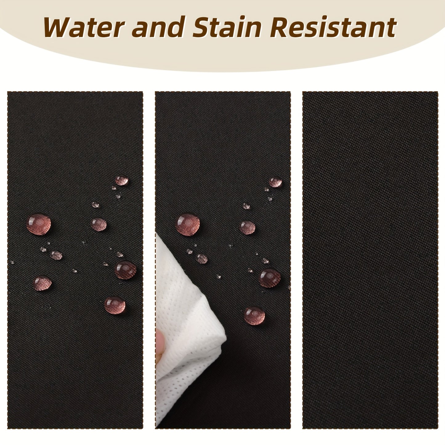 8pcs Valentines Tablecloths, Black Tablecloths 60x102 Inch Table Cloths for 6 Foot Rectangle Tables, Wrinkle Resistant Washable Rectangular Fabric Table Cover for Dining Wedding Banquet Camping Party, Best for Christmas